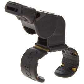 Fox 40 Classic Cmg Official Finger Grip Whistle Black