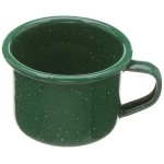 Gsi Enameled Steel Outdoors 4 Fl Oz Cup Green