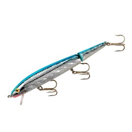 Rebel Lures Jointed Minnow Crankbait Fishing Lure Silverblue 4 12 In 716 Oz