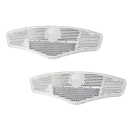 Sunlite Wheel Reflectors Short White