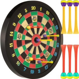 Doinkit Dart Magnetic Dartboards Large Premium Design 6 Kid Safe Durable Doinkit Darts 20 Fun Indoor Party Game For Kids