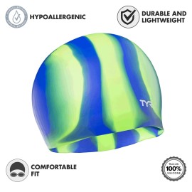 Tyr Multi Silicone Cap Green