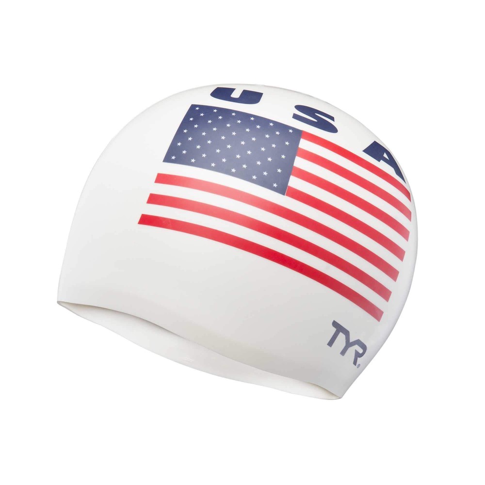 Tyr Usa Silicone Cap White