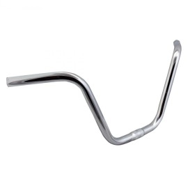 Wald 870 Hirise Cruiser Bike Handlebar 245Inches Wide Chrome 95Inch Rise