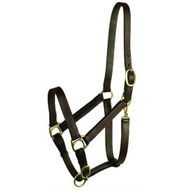 Gatsby Adjustable Turnout Halter With Snap