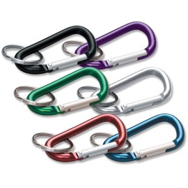 Lucky Line Cclip Key Ring Colors Vary 1 Per Pack 46001