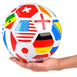 Full Sized World International Soccer Ball Mixed