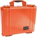 Pelican Products 1550005150 Pelican 1550Ems Medium Case With Organizer And Divider Orange