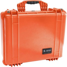 Pelican Products 1550005150 Pelican 1550Ems Medium Case With Organizer And Divider Orange