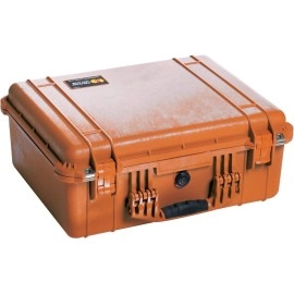 Pelican Products 1550005150 Pelican 1550Ems Medium Case With Organizer And Divider Orange