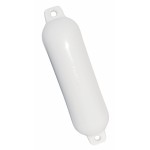 Taylor Made Products 1023 Hull Gard Inflatable Vinyl Boat Fender, 6.5 x 23 inch, White