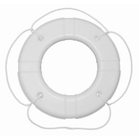 Taylor Made Life Ring Buoy For Boats Docks Pools Us Coast Guard Approved 24 Diameter Mildew Resistant Polyethylene Constr