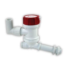 Rule Marine Tournament Livewell Pump (Angled Thru Hull Fitting, 12-Volt)