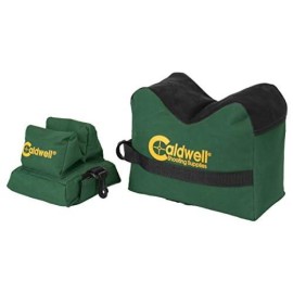 Caldwell DeadShot Boxed Combo (Front & Rear Bag) - Unfilled , Green/Black, 10