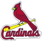 St. Louis Cardinals Precision Cut Magnet - Special Order