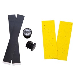 Planet Bike Comfort Cork Handlebar Tape Set Yellow