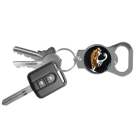 Nfl Siskiyou Sports Fan Shop Jacksonville Jaguars Bottle Opener Key Chain One Size Black