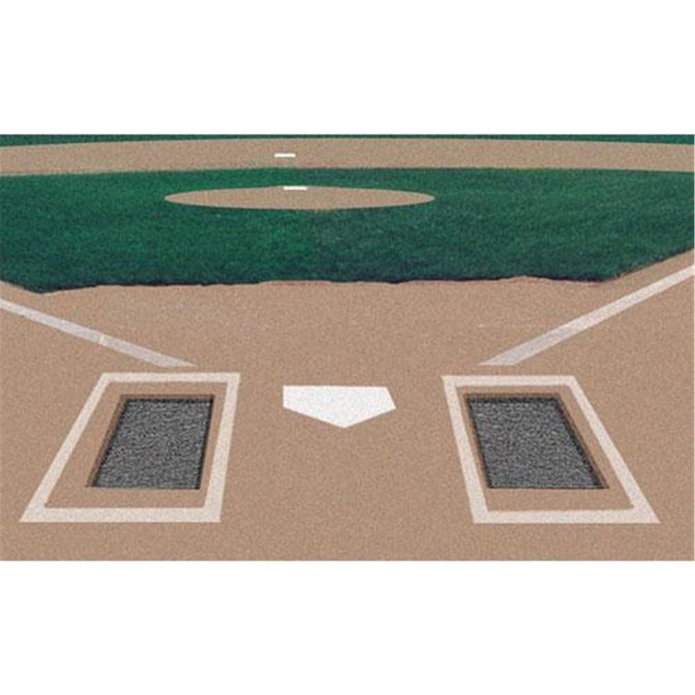 Rubber Batters Box Foundation - pair