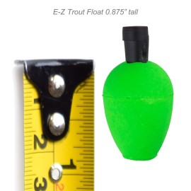 Trout Magnet Ez Trout Float Fishing Bobbers Easy Depth Adjustment Ideal To Drift Small Lures Or Bait 4Pack Yellow