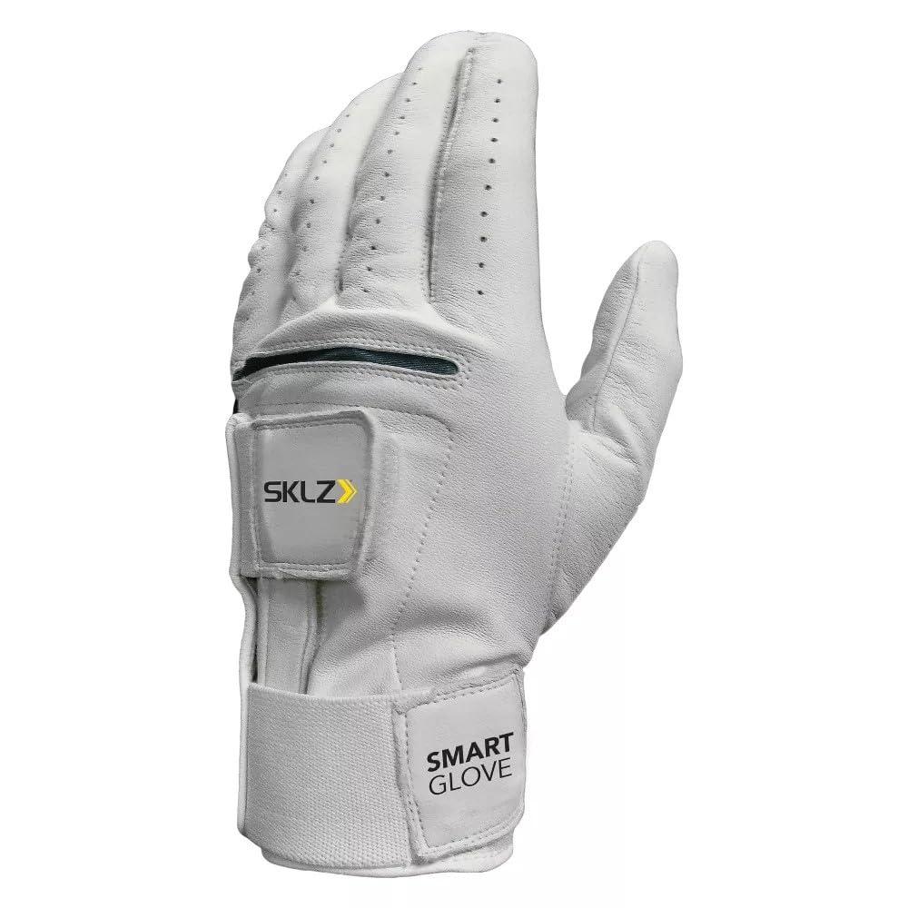 Sklz Mens Smart Glove Left Hand Golf Glove Xlarge White