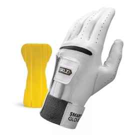 Sklz Mens Smart Glove Left Hand Golf Glove Xlarge White