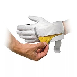 Sklz Mens Smart Glove Left Hand Golf Glove Xlarge White