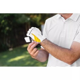 Sklz Mens Smart Glove Left Hand Golf Glove Xlarge White