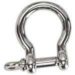 S.S. ANCHOR SHACKLE - 5/16'