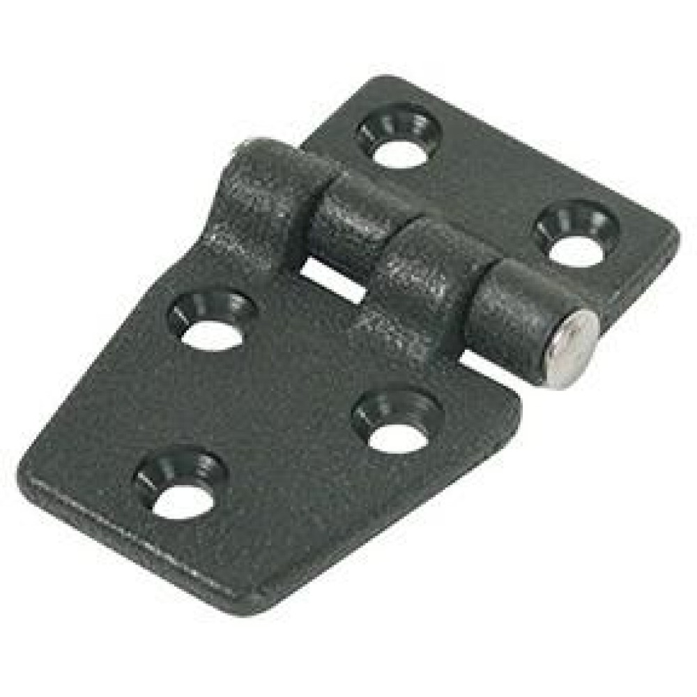 Black Nylon Shortsided Door Hinge 2