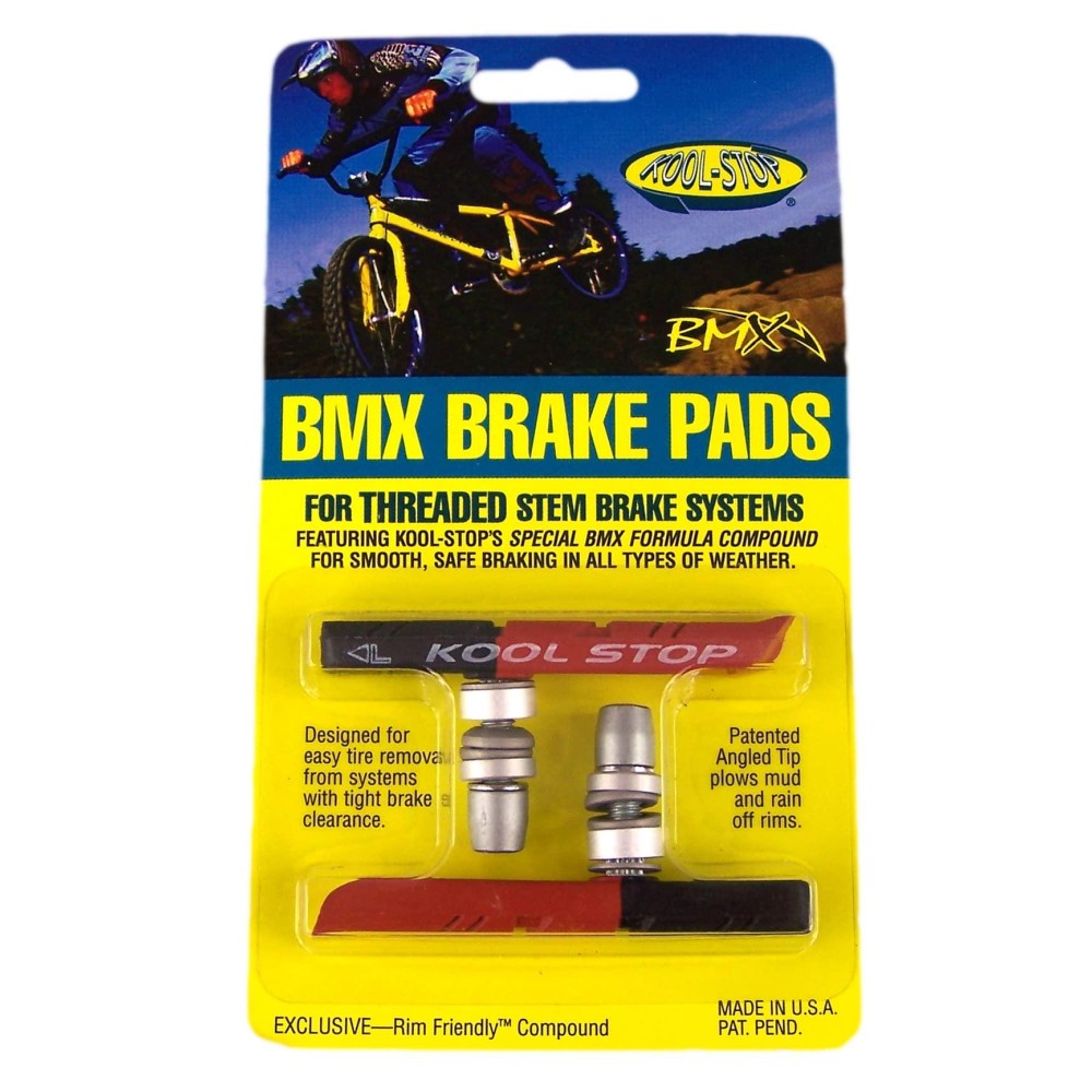 Kool Stop 2 Compound Bmx Bike Brake Pads Black