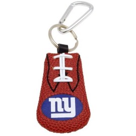 Nfl New York Giants Classic Football Keychain