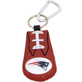 Nfl New England Patriots Classic Football Keychain