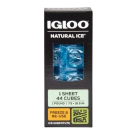 Igloo Maxcold Natural Ice Sheet 44 Cube Ice Blue Large