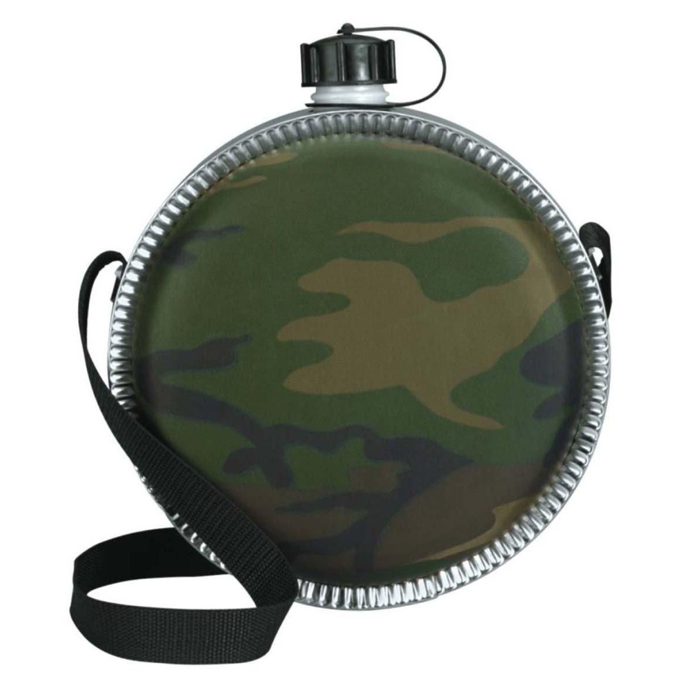 Rothco Woodland Camo 2 Qt Desert Canteen