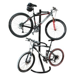 Rad Cycle Gravity Bike Stand Bicycle Rack Storage Or Display Holds Two Bicycles Holds Up To 125 Lbs No Tools Required