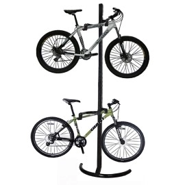 Rad Cycle Gravity Bike Stand Bicycle Rack Storage Or Display Holds Two Bicycles Holds Up To 125 Lbs No Tools Required