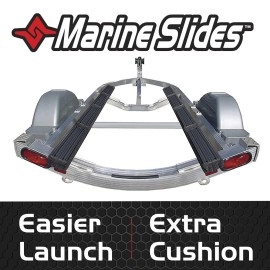 Caliber Marine Trailer Bunk Slides 23010 3 X 15 Inch 10Pack Black