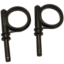 Scotty 102Bk Strongback Oar Lock 1 Pair Per Pack Black Small