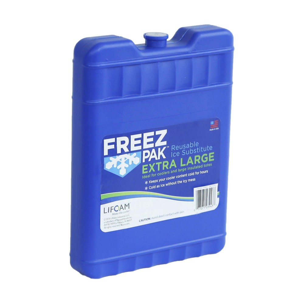 Lifoam 4943 The Glacier Reusable Ice Hard Pack 62 Ounces Extra Large N