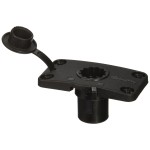 Scotty 244 Locking Flush Deck Mount Wrain Cap