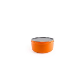 Gsi Outdoors Ultralight Nesting Bowl And Mug For Camping Travel Backpacking Picnics Bbqs Orange