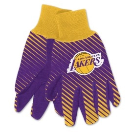 Los Angeles Lakers Two Tone Gloves - Adult