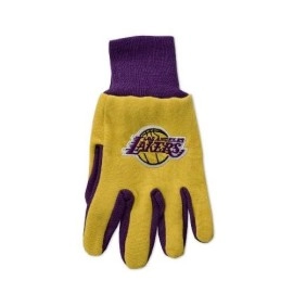 Los Angeles Lakers Two Tone Gloves - Adult