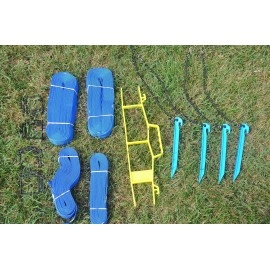 Tandem Sport Volleyball Court Lines 2 Blue Webbed Volleyball Court Lines Volleyball Lines For Regulation Size Or Short Cou