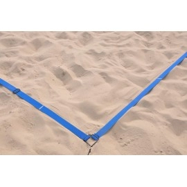 Tandem Sport Volleyball Court Lines 2 Blue Webbed Volleyball Court Lines Volleyball Lines For Regulation Size Or Short Cou