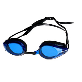 Arena Tracks Swim Goggles Black Blue Black Nonmirror