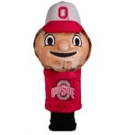 Team Golf Ncaa Ohio State Buckeyes Mascot Head Cover Mascot Golf Club Headcover Fits Most Oversized Drivers Extra Long Sock Fo