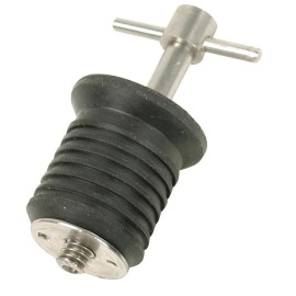 1' BRASS BAILER PLUG - SCREW TYPE