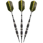 Viper by GLD Products unisex adult Grooved Barrel darts, Black, 18 Grams US