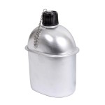 Rothco Aluminum Canteen Outdoor Hiking And Travel Lighweight Water Bottle